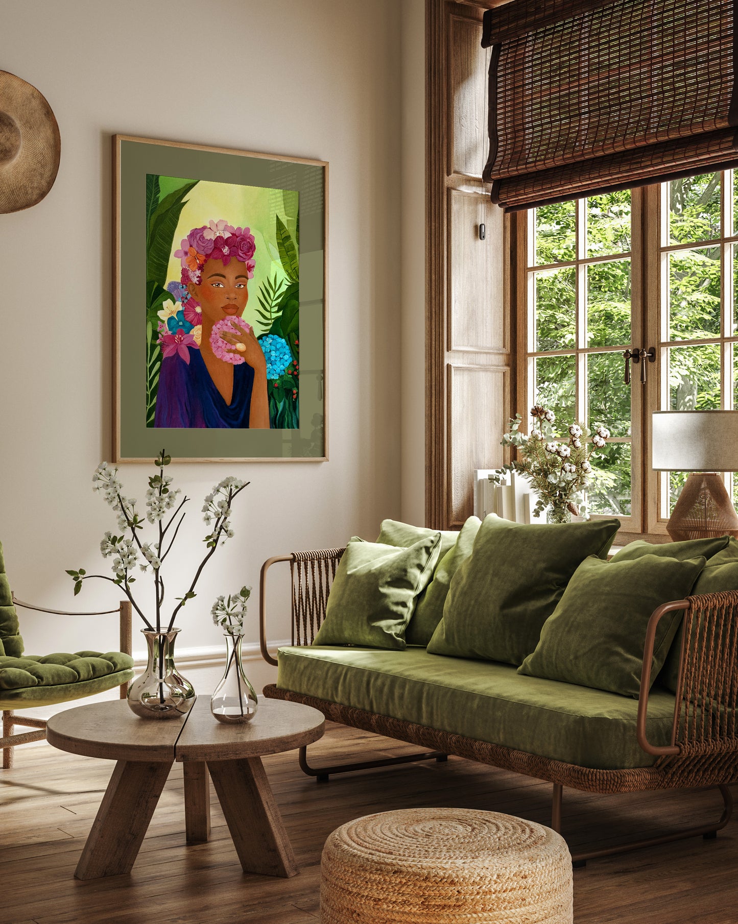 "Being A Goddess" Fine Art Print