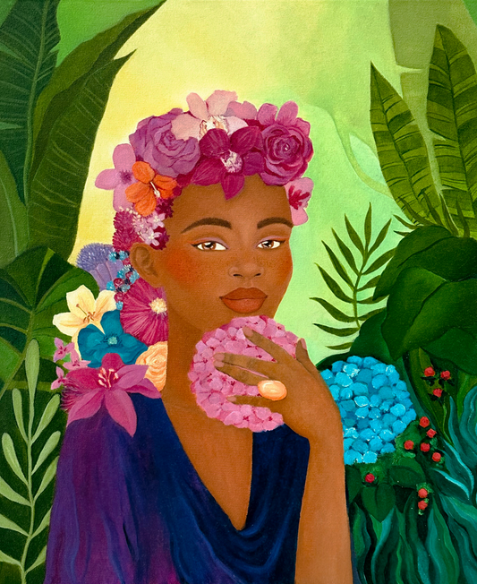 "Being A Goddess" Fine Art Print