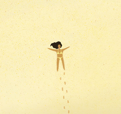 "Blissful Beach Day" Fine Art Print